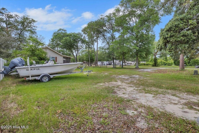3331 Holden Beach Rd SW, Supply, NC 28462 - view of yard featuring view of wooded area
