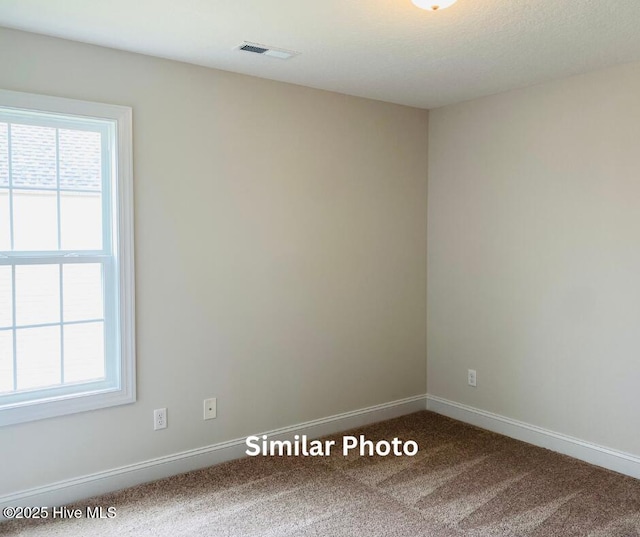 635 Indigo Johnston Dr, Jacksonville, NC 28546 - spare room with plenty of natural light, carpet floors, and baseboards