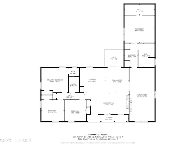 1015 E Moore St, Southport, NC 28461 - floor plan / room layout
