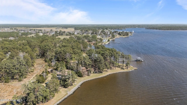 153 Windmill Point Dr, Vandemere, NC 28587 - bird's eye view of a nearby body of water