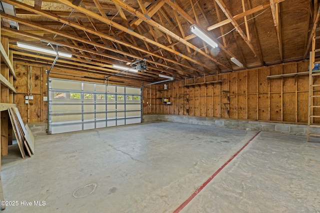 153 Windmill Point Dr, Vandemere, NC 28587 - garage featuring a garage door opener