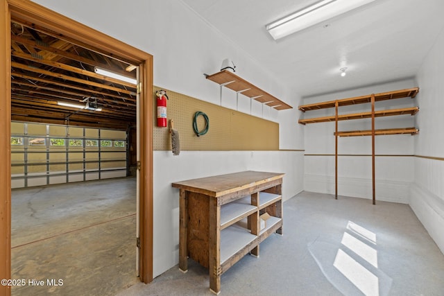 153 Windmill Point Dr, Vandemere, NC 28587 - garage featuring a baseboard heating unit