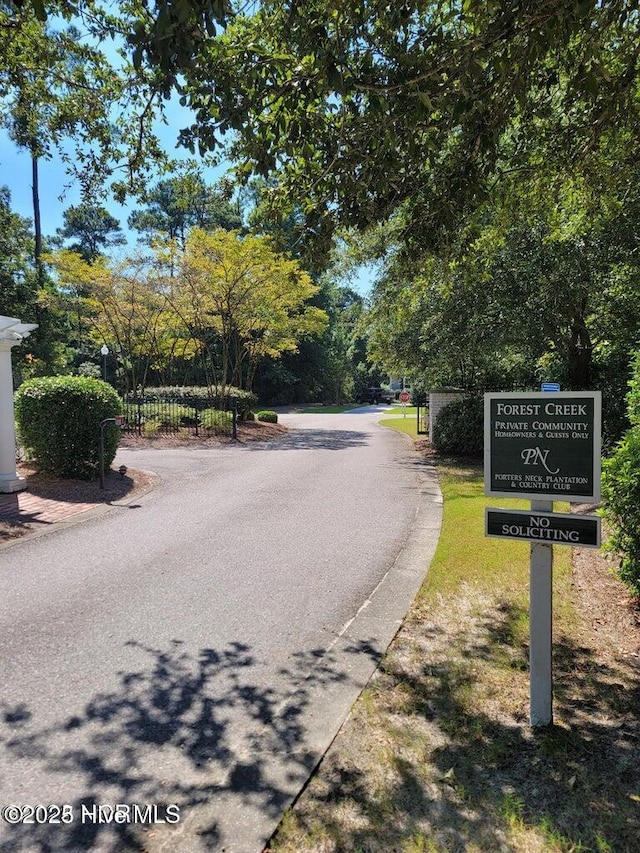 8241 Sage Valley Dr, Wilmington, NC 28411 - view of asphalt road