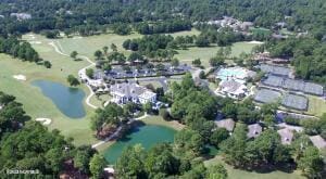 8241 Sage Valley Dr, Wilmington, NC 28411 - aerial view of property's location featuring a large body of water