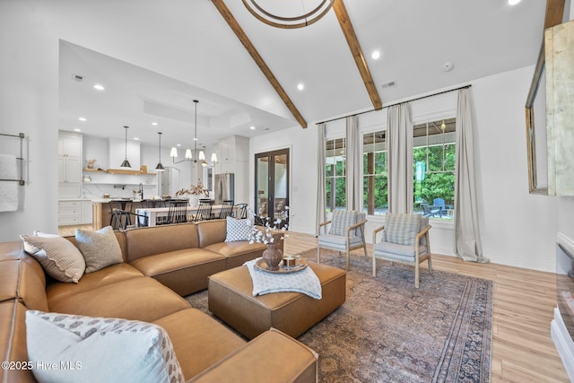 187 Royal Palms Way, Holly Ridge, NC 28445 - kitchen featuring open shelves, electric stove, light stone countertops, a kitchen bar, and recessed lighting