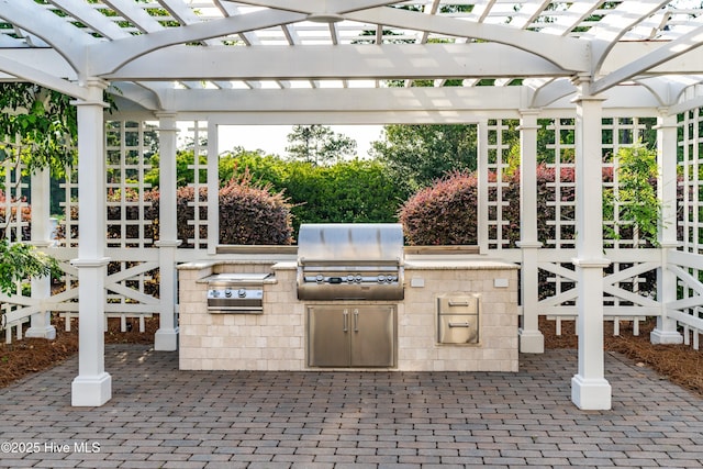 588 E Harborside Rd, Oriental, NC 28571 - view of patio with a pergola