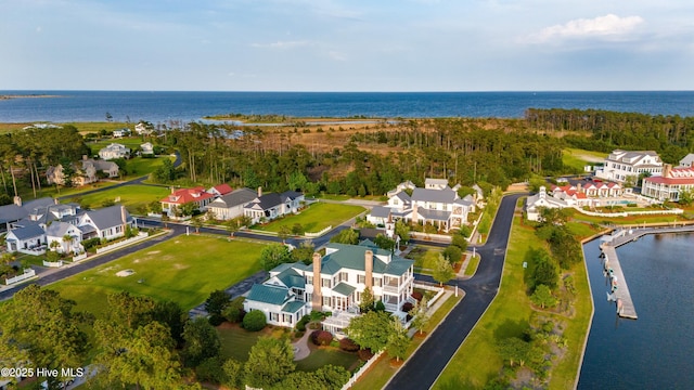 588 E Harborside Rd, Oriental, NC 28571 - view of property location with a nearby body of water and nearby suburban area