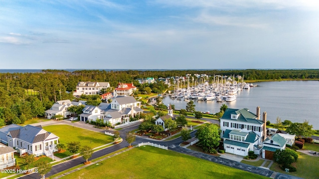 588 E Harborside Rd, Oriental, NC 28571 - drone / aerial view of a nearby body of water