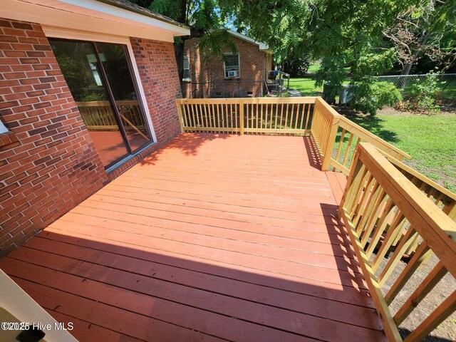 1007 Edmondson Ave, Tarboro, NC 27886 - view of wooden deck