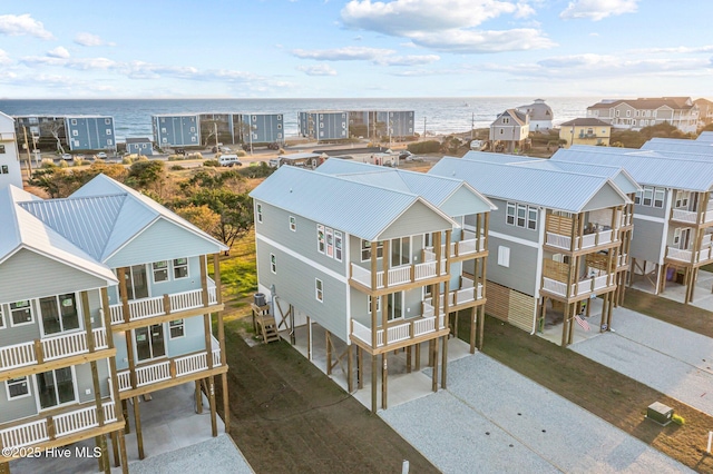138 Sea Gull Ln, North Topsail Beach, NC 28460 - drone / aerial view of a nearby body of water