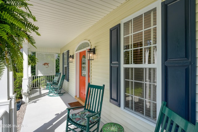 3878 White Blossom Cir, Southport, NC 28461 - view of covered porch