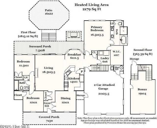 3878 White Blossom Cir, Southport, NC 28461 - floor plan / room layout