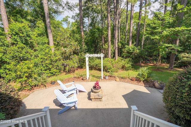 3878 White Blossom Cir, Southport, NC 28461 - view of patio / terrace