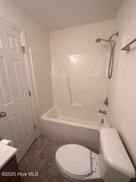 104 Lincoln Place Cir, Leland, NC 28451 - full bath featuring toilet, vanity, and shower / washtub combination
