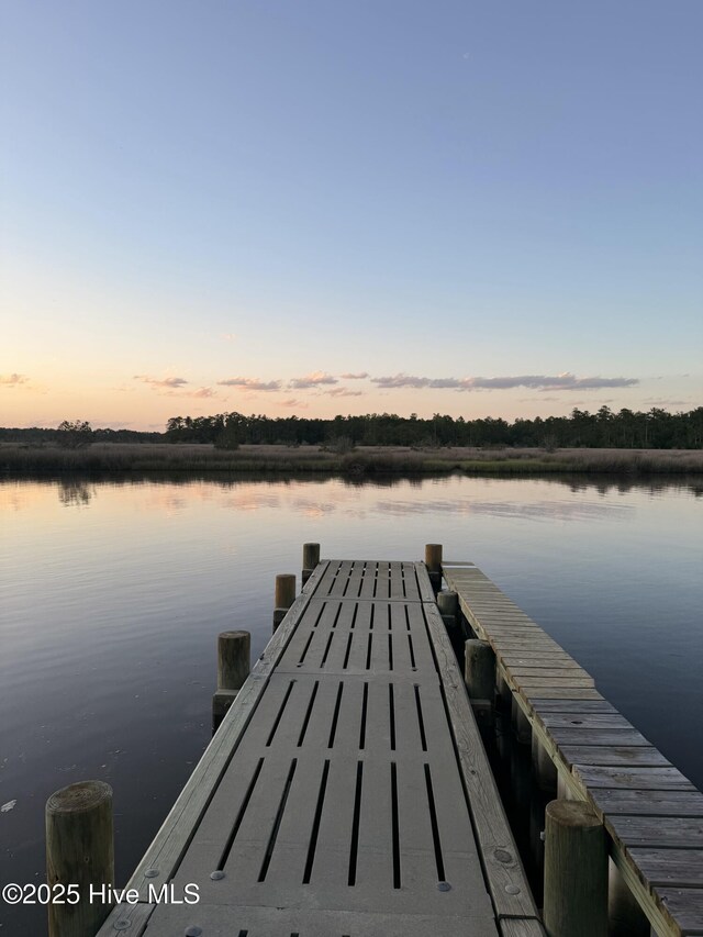 215 Chestwood Dr, Hubert, NC 28539 - dock featuring a water view