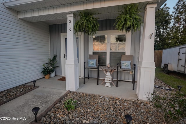215 Chestwood Dr, Hubert, NC 28539 - view of porch