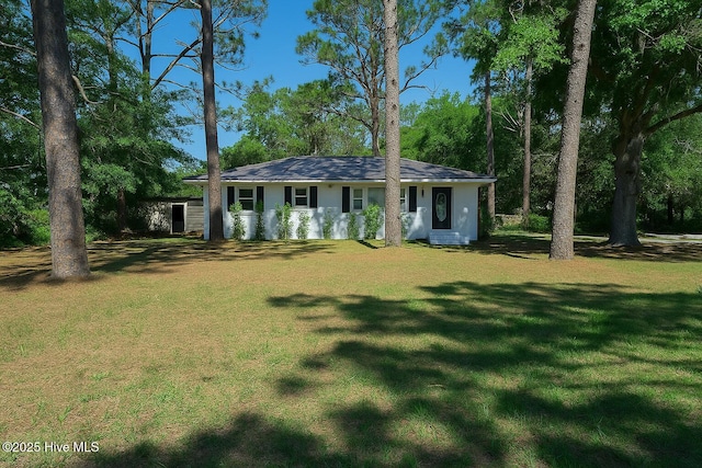 227 Rose Ave, Wilmington, NC 28403 - ranch-style house featuring a front lawn