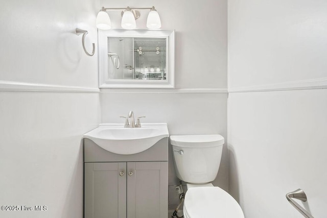 227 Rose Ave, Wilmington, NC 28403 - bathroom with toilet and vanity