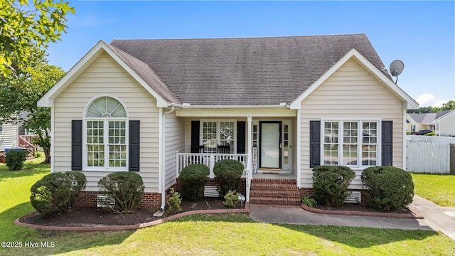 4710 Hudson Rd NW, Wilson, NC 27896 - view of front of house with covered porch and roof with shingles