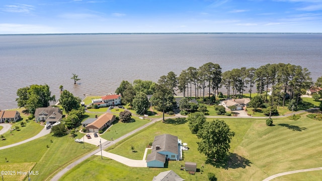 1235 Sound Shore Dr, Edenton, NC 27932 - aerial view of residential area with a nearby body of water