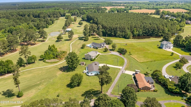 1235 Sound Shore Dr, Edenton, NC 27932 - bird's eye view of a heavily wooded area