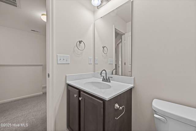312 Glenellen Loop Rd, Midway Park, NC 28544 - bathroom featuring toilet and vanity