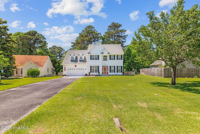 154 Dockside Dr, Jacksonville, NC 28546 - colonial home with driveway and an attached garage