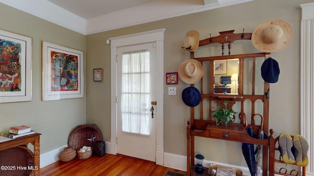 305 E New Hampshire Ave, Southern Pines, NC 28387 - entryway with wood finished floors