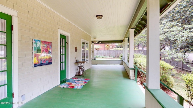 305 E New Hampshire Ave, Southern Pines, NC 28387 - view of covered porch