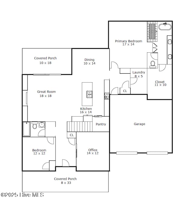 324 Grayhawk Cir, Wilmington, NC 28411 - view of room layout