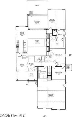 947 Ashburton Rd SE, Bolivia, NC 28422 - floor plan / room layout