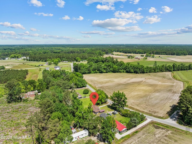 323 Alexander Rouse Rd, Kinston, NC 28504 - view of rural area with a forest