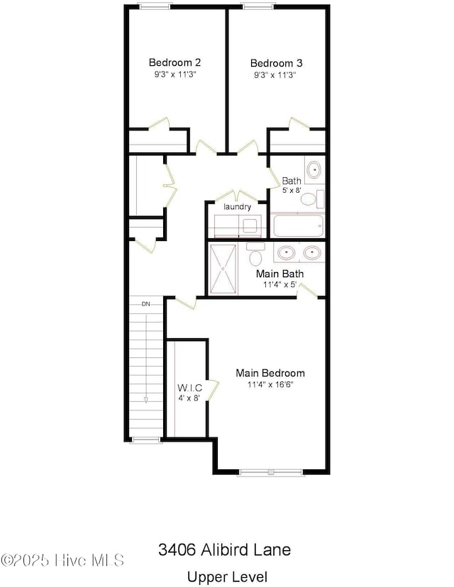 3406 Alibird Ln, Carthage, NC 28327 - property floor plan