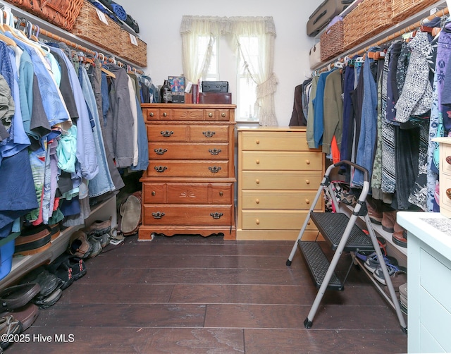 104 Soundside Estates Dr, Grandy, NC 27939 - spacious closet featuring dark wood-style flooring