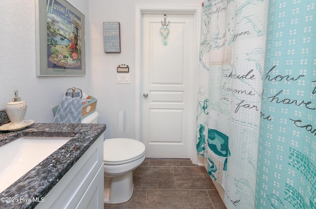 104 Soundside Estates Dr, Grandy, NC 27939 - full bath with vanity, toilet, and a shower with curtain