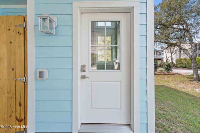 2705 E Oak Island Dr, Oak Island, NC 28465 - view of entrance to property