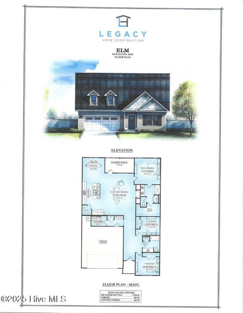 311 Front St, Vass, NC 28394 - floor plan / room layout