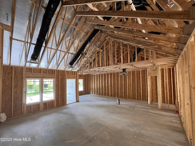 311 Front St, Vass, NC 28394 - miscellaneous room featuring lofted ceiling