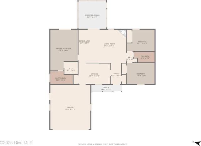 107 Foxlair Dr, Hubert, NC 28539 - floor plan / room layout