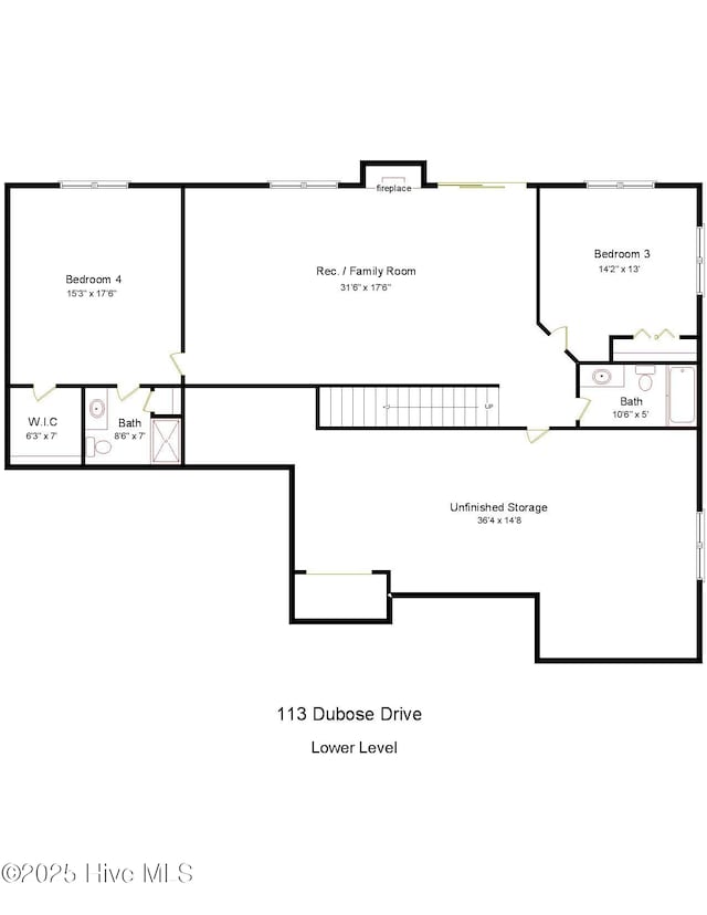 113 Dubose Dr, West End, NC 27376 - home floor plan
