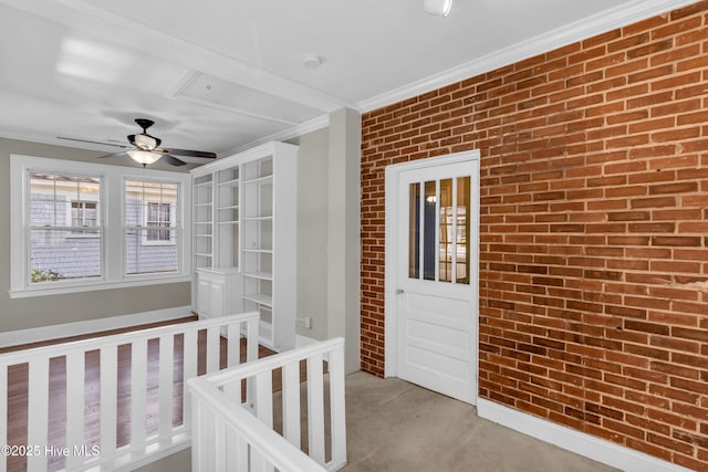 114 N 16th St, Wilmington, NC 28401 - property entrance featuring ceiling fan