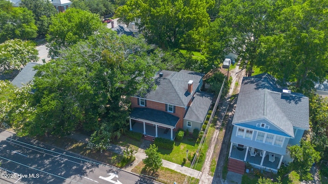 114 N 16th St, Wilmington, NC 28401 - aerial view of property and surrounding area
