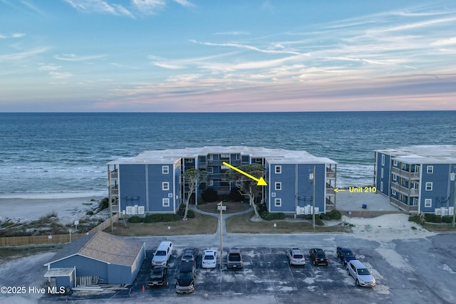2264 New River Inlet Rd Unit 210, North Topsail Beach, NC 28460 - drone / aerial view of a large body of water