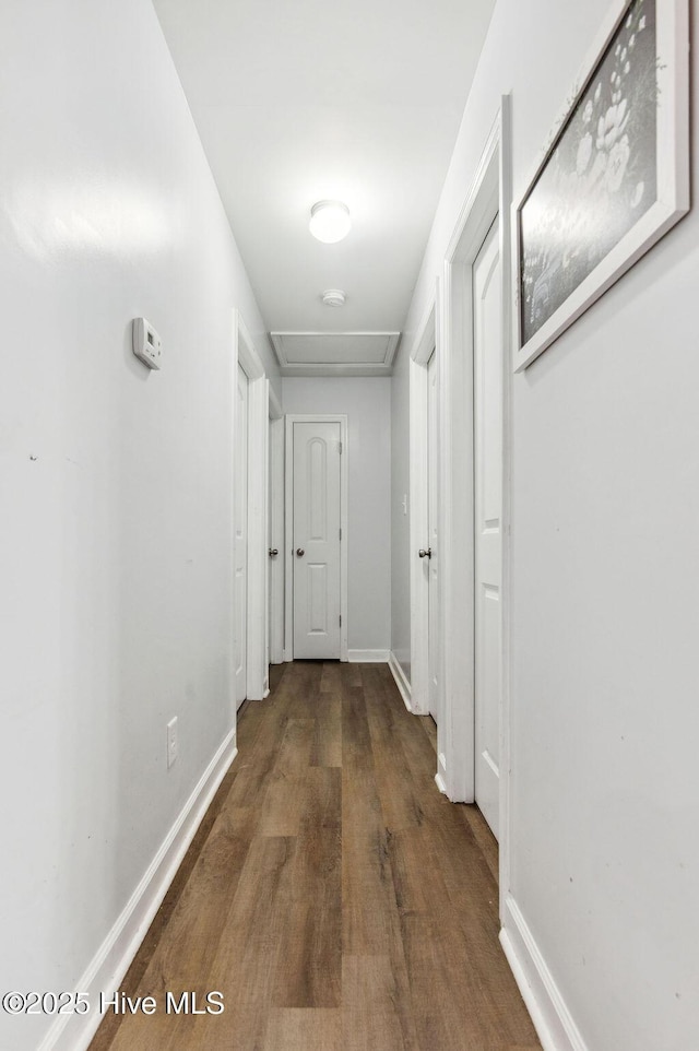 213 Lockwood Ct, Hubert, NC 28539 - corridor featuring wood finished floors and baseboards