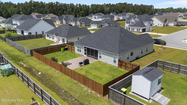 2001 Snapper St, New Bern, NC 28562 - aerial perspective of suburban area