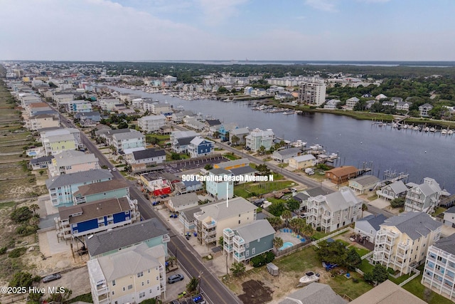 909 Carolina Beach Ave N Unit 2B, Carolina Beach, NC 28428 - bird's eye view of a large body of water