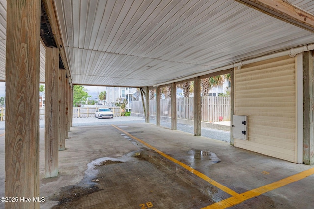 909 Carolina Beach Ave N Unit 2B, Carolina Beach, NC 28428 - view of parking garage