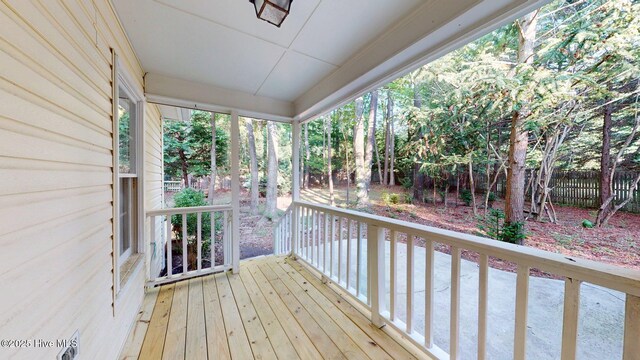 165 Sandhurst Pl, Southern Pines, NC 28387 - view of wooden deck