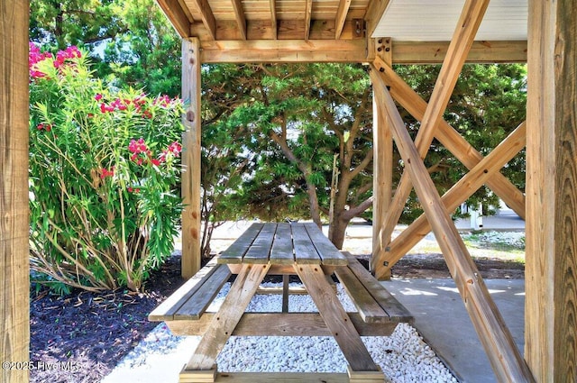 1116 E Beach Dr, Oak Island, NC 28465 - view of patio / terrace