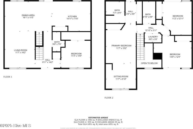 1116 E Beach Dr, Oak Island, NC 28465 - room layout